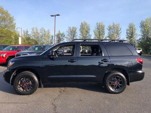 Midnight Black Metallic 2021 Toyota Sequoia TRD Pro