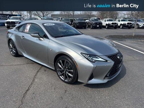 Atomic Silver 2019 Lexus RC 350 F Sport