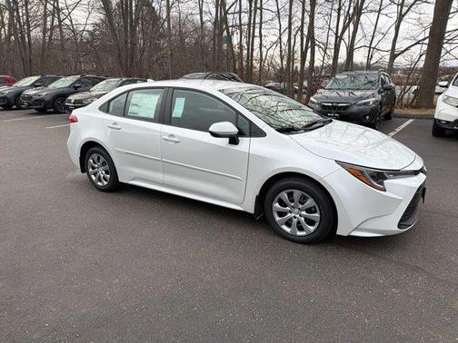 Wind Chill Pearl 2026 Toyota Corolla LE