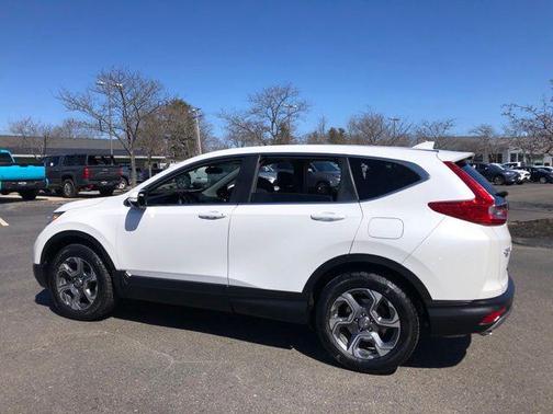 Platinum White Pearl 2019 Honda CR-V EX
