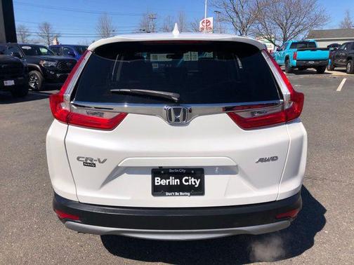 Platinum White Pearl 2019 Honda CR-V EX