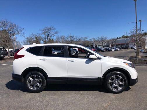 Platinum White Pearl 2019 Honda CR-V EX