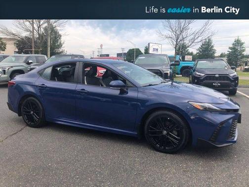 Reservoir Blue 2025 Toyota Camry SE