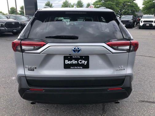 Silver Sky Metallic 2024 Toyota RAV4 Hybrid SE