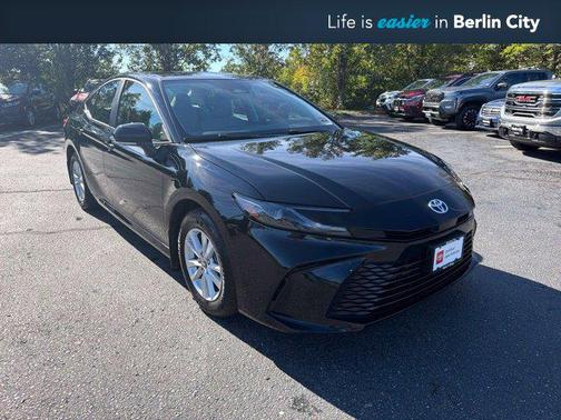 Midnight Black Metallic 2025 Toyota Camry LE
