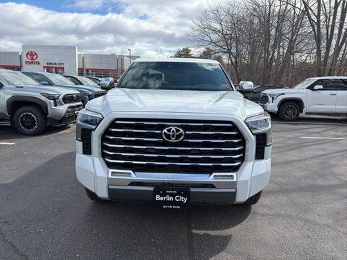 Wind Chill Pearl 2026 Toyota Tundra Hybrid Capstone