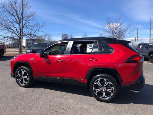 Supersonic Red/Midnight Black Metallic 2023 Toyota RAV4 Prime XSE