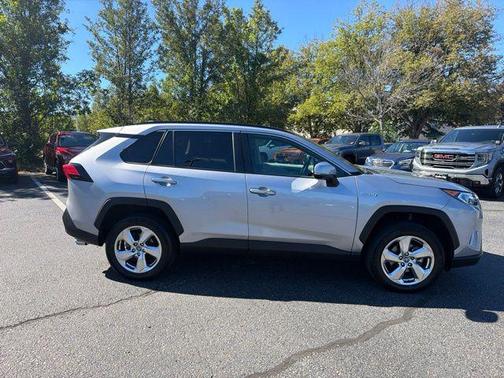 Silver Sky Metallic 2021 Toyota RAV4 Hybrid Limited
