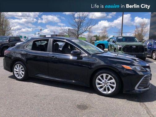 Midnight Black Metallic 2021 Toyota Camry LE