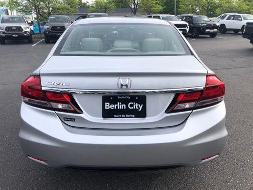 Alabaster Silver Metallic 2013 Honda Civic EX