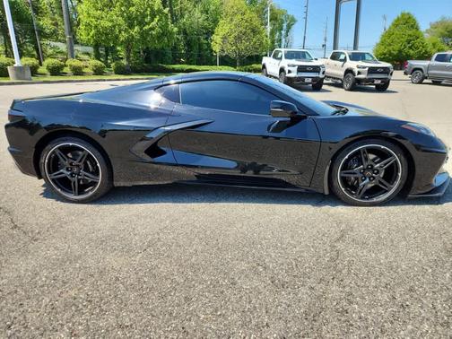 Black 2025 Chevrolet Corvette Stingray w/1LT