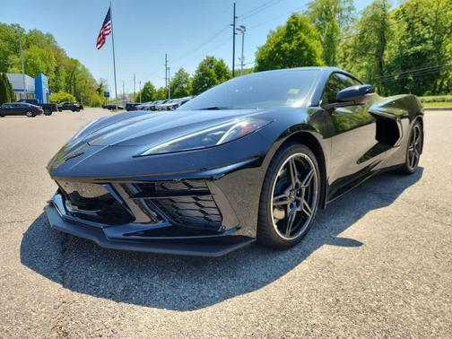Black 2025 Chevrolet Corvette Stingray w/1LT