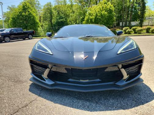 Black 2025 Chevrolet Corvette Stingray w/1LT
