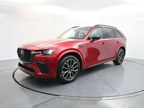 Soul Red Crystal Metallic 2025 Mazda CX-70 3.3 Turbo S Premium Package