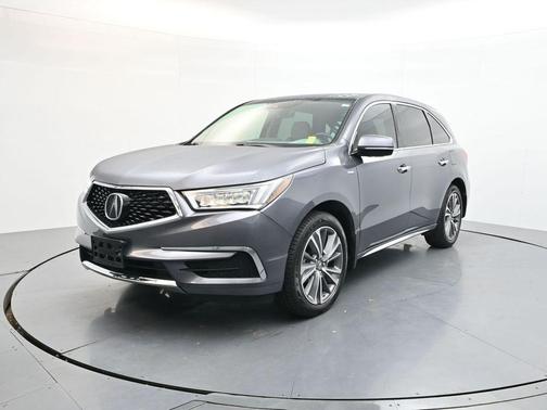 Lunar Silver Metallic 2018 Acura MDX Sport Hybrid 3.0L w/Technology Package