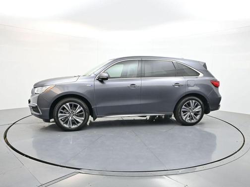 Lunar Silver Metallic 2018 Acura MDX Sport Hybrid 3.0L w/Technology Package