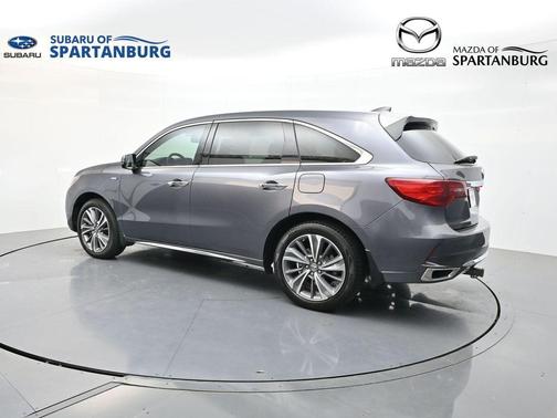 Lunar Silver Metallic 2018 Acura MDX Sport Hybrid 3.0L w/Technology Package
