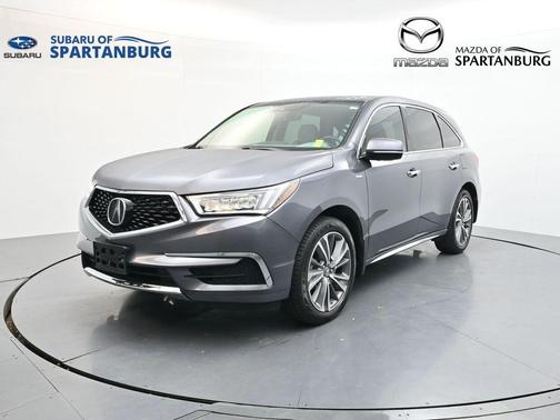 Lunar Silver Metallic 2018 Acura MDX Sport Hybrid 3.0L w/Technology Package