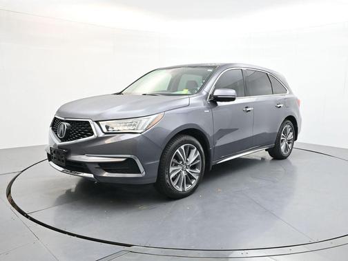 Lunar Silver Metallic 2018 Acura MDX Sport Hybrid 3.0L w/Technology Package