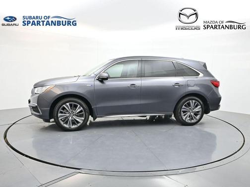 Lunar Silver Metallic 2018 Acura MDX Sport Hybrid 3.0L w/Technology Package