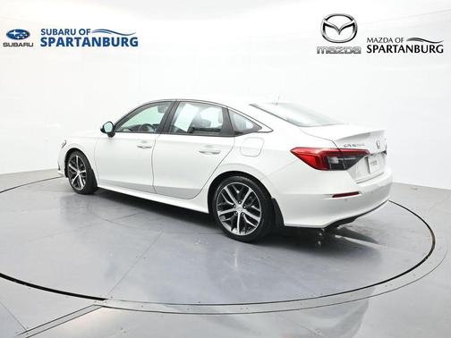 Platinum White Pearl 2023 Honda Civic Touring