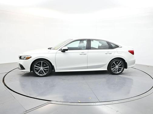 Platinum White Pearl 2023 Honda Civic Touring