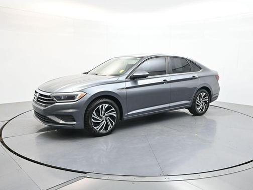 Platinum Gray Metallic 2021 Volkswagen Jetta 1.4T SEL
