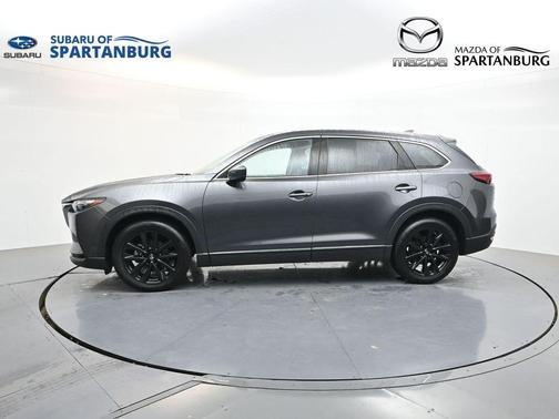 Machine Gray Metallic 2023 Mazda CX-9 Touring Plus