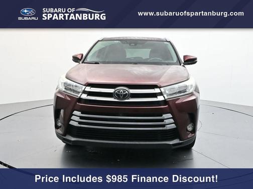 2018 Toyota Highlander Limited Platinum