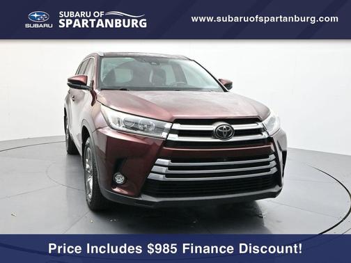 2018 Toyota Highlander Limited Platinum