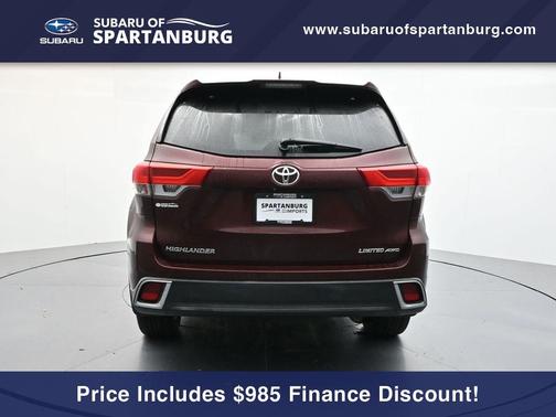2018 Toyota Highlander Limited Platinum