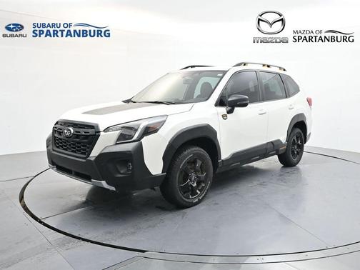 Crystal White Pearl 2023 Subaru Forester Wilderness