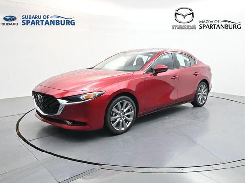 Soul Red Crystal Metallic 2026 Mazda Mazda3 FWD w/Preferred Package