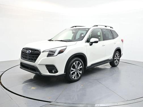 Crystal White Pearl 2024 Subaru Forester Limited
