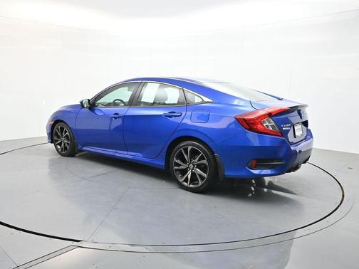 Aegean Blue Metallic 2019 Honda Civic Sport