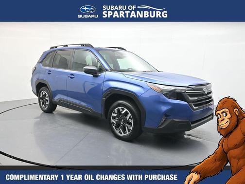 Daybreak Blue Pearl 2026 Subaru Forester Premium