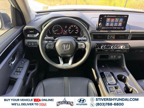 Platinum White Pearl 2025 Honda Pilot Touring 8-Passenger