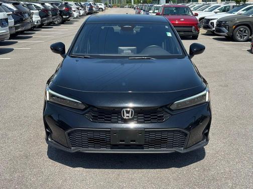 Crystal Black Pearl 2025 Honda Civic Sport