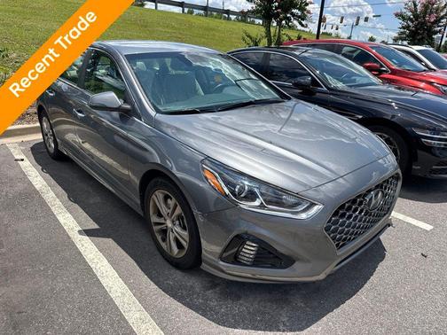Machine Gray 2019 Hyundai SONATA SEL