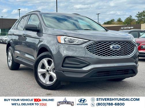 Carbonized Gray Metallic 2024 Ford Edge SE