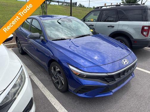 Intense Blue 2025 Hyundai ELANTRA Sport