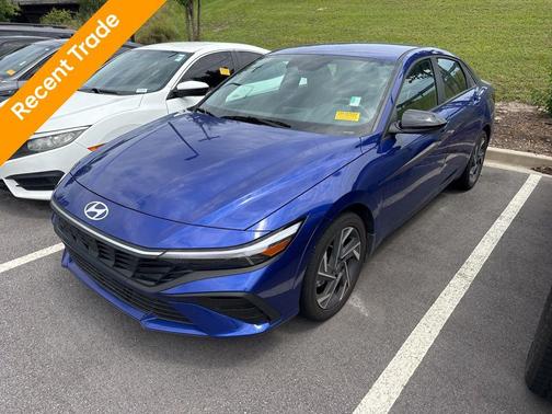 Intense Blue 2025 Hyundai ELANTRA Sport