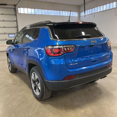 Laser Blue Pearlcoat 2021 Jeep Compass Limited
