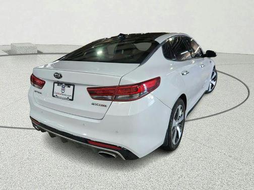 Snow White Pearl 2016 Kia Optima SX Turbo