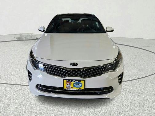 Snow White Pearl 2016 Kia Optima SX Turbo
