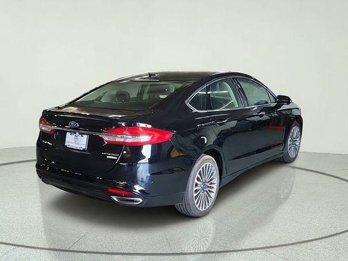 Shadow Black 2018 Ford Fusion Titanium