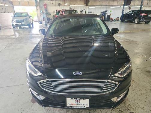 Shadow Black 2018 Ford Fusion Titanium