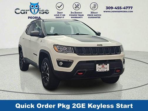 White Clearcoat 2020 Jeep Compass Trailhawk
