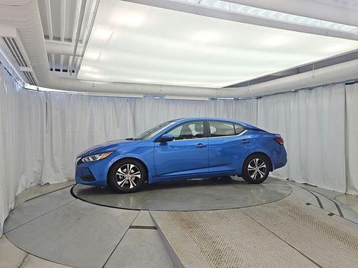 Electric Blue Metallic 2020 Nissan Sentra SV