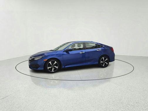 Blue 2018 Honda Civic Touring